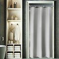 AooHome Stall Size Fabric Shower Curtain, 36 Width by 72 Height Inch Waffle by AooHome