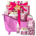 bath body Gifts for Her Home Bath Spa Gift Basket for Women Sweet Berry Bath by SaintRoy
