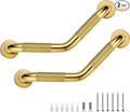 Grab Bars for Bathtubs and Showers- 1-1/4 x 16 Angled Shower Grab Bar for by JOY+DECOR