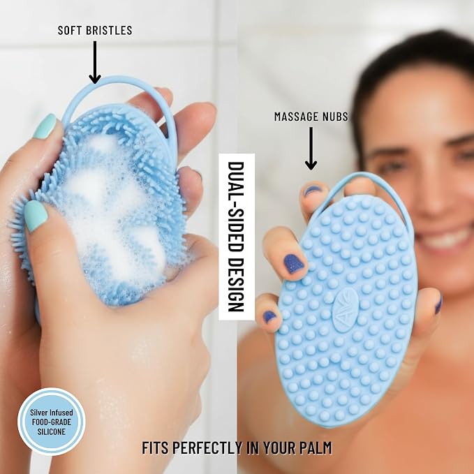 Silicone Body Scrubber for Shower - Image 4