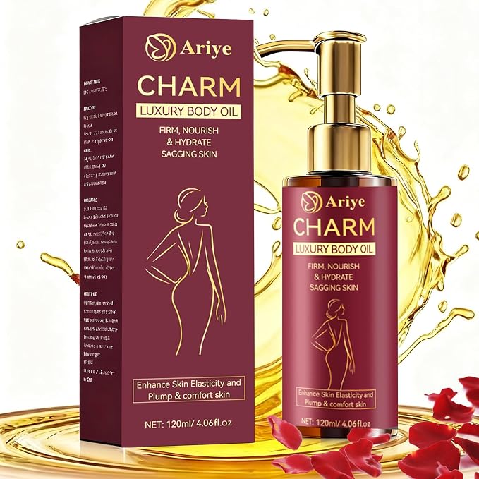 Body Firming Oil Luxury Glow Remedy, After Shower Body Oils by Unknown