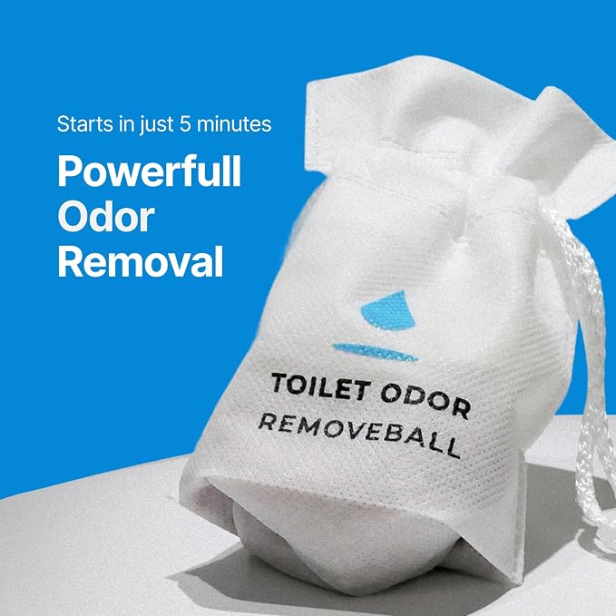 Toilet Odor Eliminator Balls Air Freshener Scent Absorber Deodorizer - Image 2