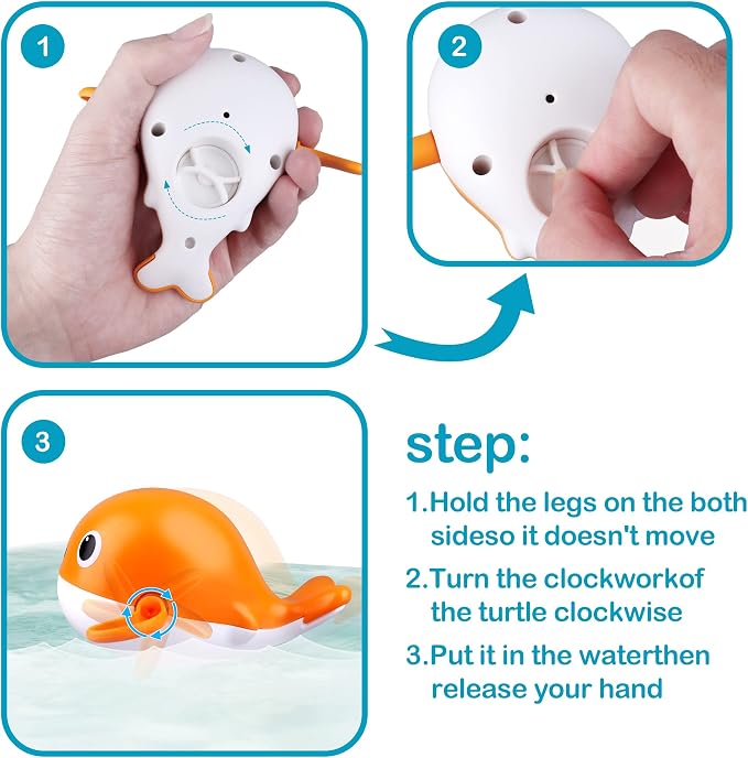 Dwi Dowellin Bath Toy for Toddlers, Bathtub Toy - Image 4