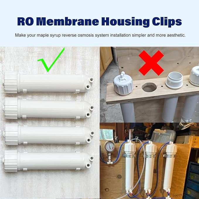 100 GPD RO Membrane with Reverse Osmosis Membrane Housing Set, Reverse Osmosis - Image 6