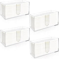 Acrylic Paper Towel Holder Countertop, 5mm Thick Clear C-Fold Z-Fold Trifold by Wltotuay