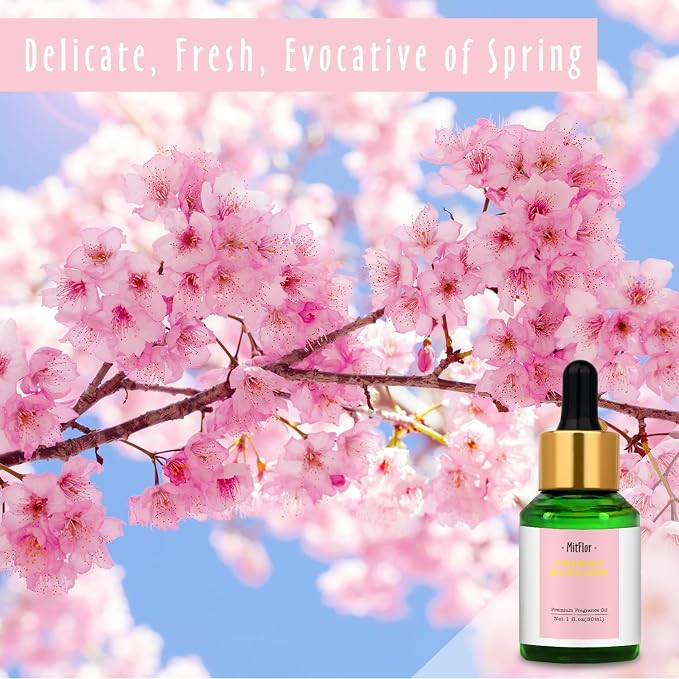 Cherry Blossom Fragrance Oil, MitFlor 30ml Essential Diffuser Oil, Premium - Image 2