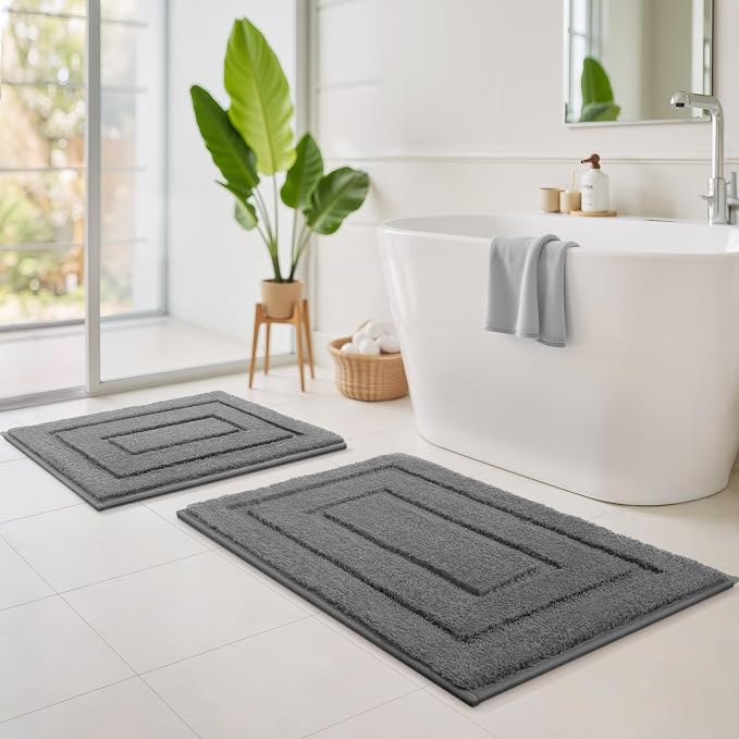 GRANNY SAYS Bathroom Rugs Sets 2 Piece, Super Soft Absorbent Microfiber Bath - Image 9