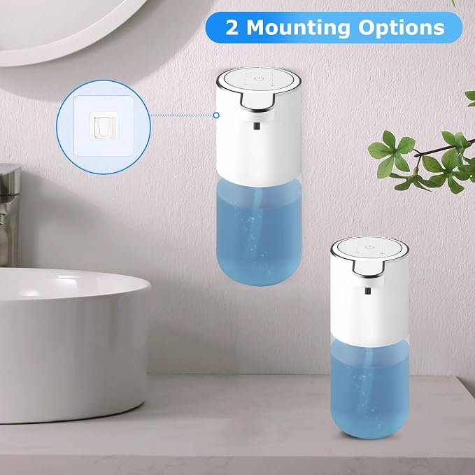 2 Pack Soap Dispensers, Automatic Foaming Soap Dispenser Touchless, - Image 6