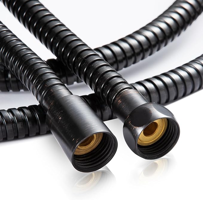 OFFO Shower Hose Oil Rubbed Bronze Kink Free Stainless Steel Shower Hose by OFFO