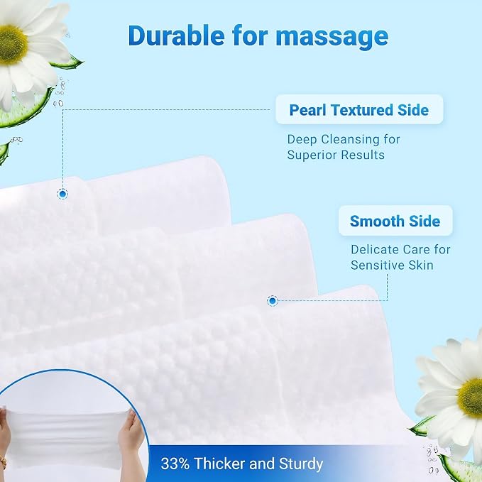 Ultra Gentle Body Wipes No Rinse, 60 Individually Wrapped Personal Hygiene - Image 4