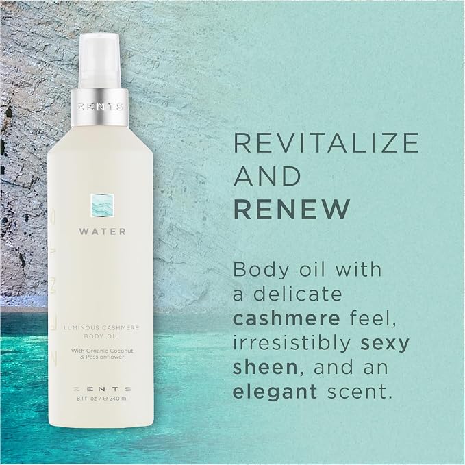 Zents Luminous Cashmere Body Oil | Moisturizing Body Oil - Image 2