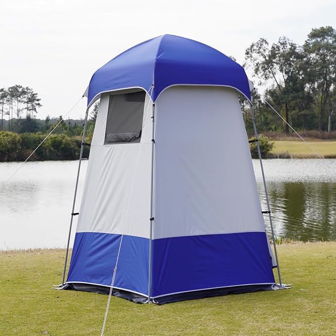 Outdoor Shower Tent Changing Room Privacy Portable Camping Shelters - Image 2