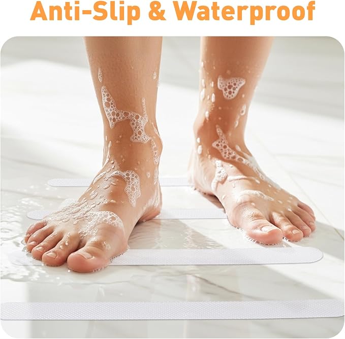 AGPTEK 36PCS Bathtub Non Slip Stickers, Anti-Slip Shower Strips - Image 2