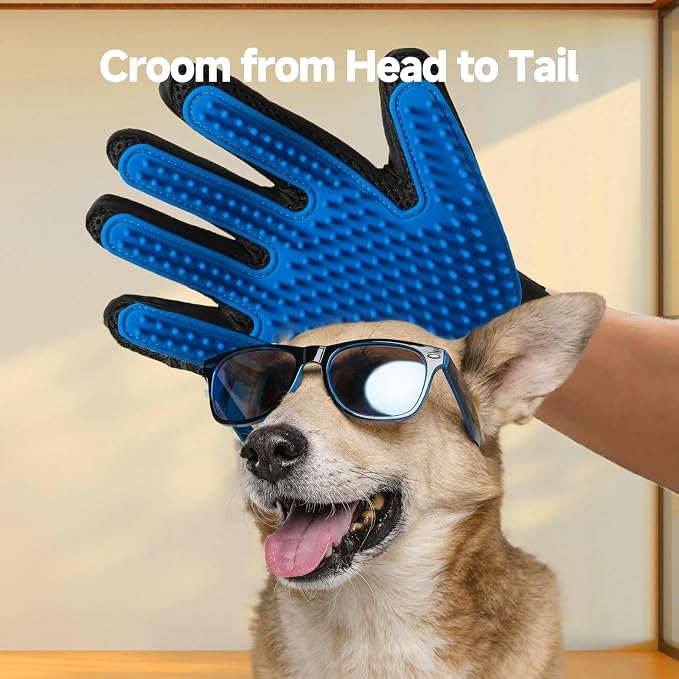 2-in-1 Pet Hair Removal Glove Set - Image 4