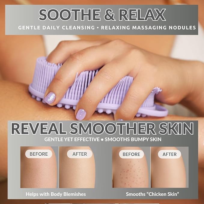 Silicone Body Scrubber for Shower - Image 9
