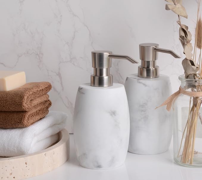 Resin Hand Soap Dispenser, Refillable Soap Dispenser - Image 3