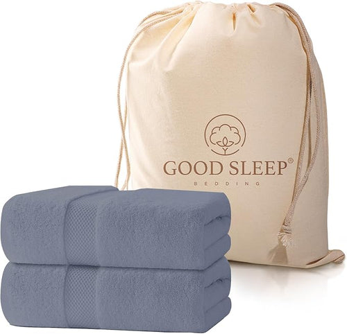 100% Cotton Bath Towels, Luxury 700 GSM Bath Towel, Highly Absorbent Bathroom by GoodSleepBedding
