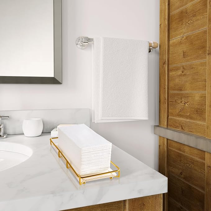JOLLY CHEF 400 Pack Disposable Paper Napkins, Soft Bathroom Napkins Guest - Image 7