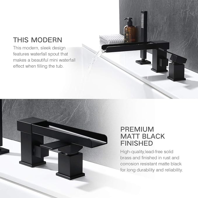 TapLong Waterfall Tub Filler Faucet - Image 4