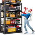 71"H-35"W Garage Shelving, 5-Tier heavy duty storage shelves, Adjustable Metal by Unknown