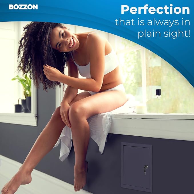 BOZZON Access Panel for Drywall 14 x 29 inch – Metal Door - Image 9