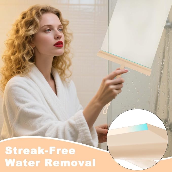 Squeegee for Shower Glass Doors, Resilient Loop - Image 3