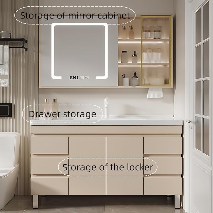 44IN Modern Bathroom Vanity - Image 7