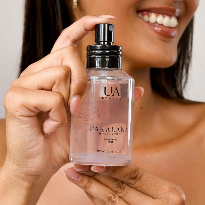 Pakalana Chinese Violet Body and Hair Mist from Hawaii, Hair Perfume - Image 4