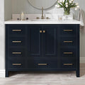 ARIEL 49 inch Midnight Blue Single Bathroom Vanity by Ariel