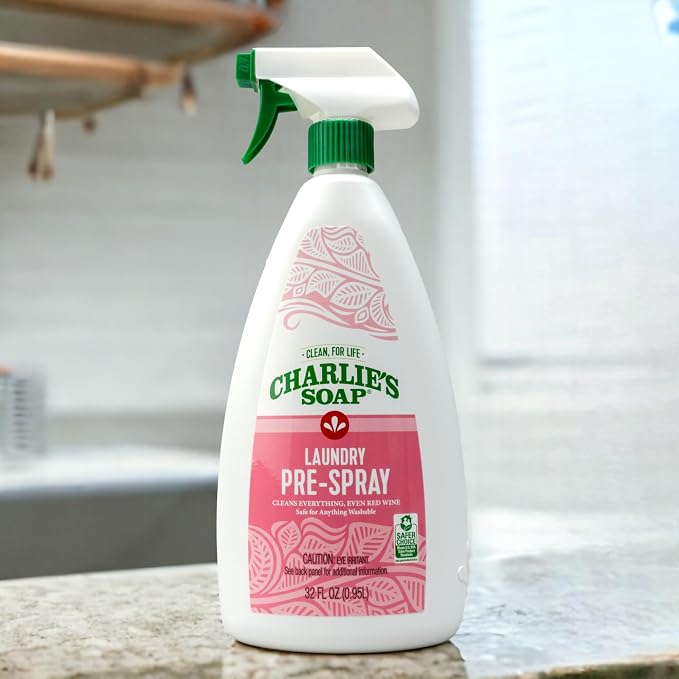 Charlie’s Soap Laundry Pre-Spray Stain Remover, Natural Laundry Pretreat and - Image 7