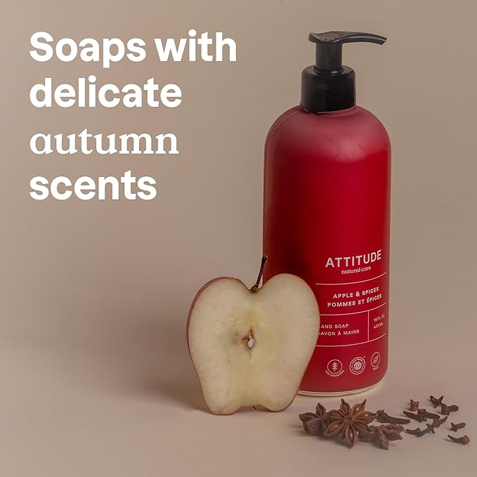 ATTITUDE Liquid Hand Soap, EWG Verified, Plant and Mineral-Based, Vegan - Image 3