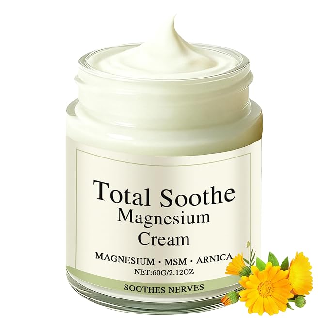 Total Relief Magnesium Cream, Magnesium Arnica Soothes Cream by Unknown
