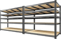 59.9" W Garage Shelves 2230LBS Metal Shelving, 5 Tier Adjustable Garage Storage by Unknown
