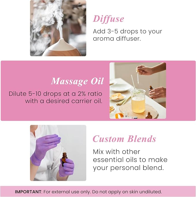 Handcraft Blends Geranium Essential Oil – 1 Fl Oz – 100% Pure and Natural – - Image 5
