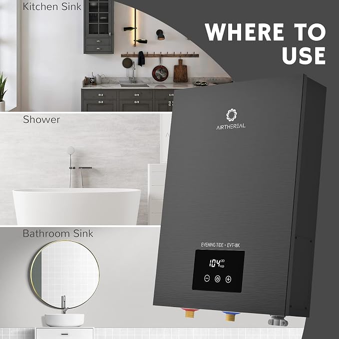 Airthereal Electric Tankless Water Heater 18kW, 240Volts - Image 5