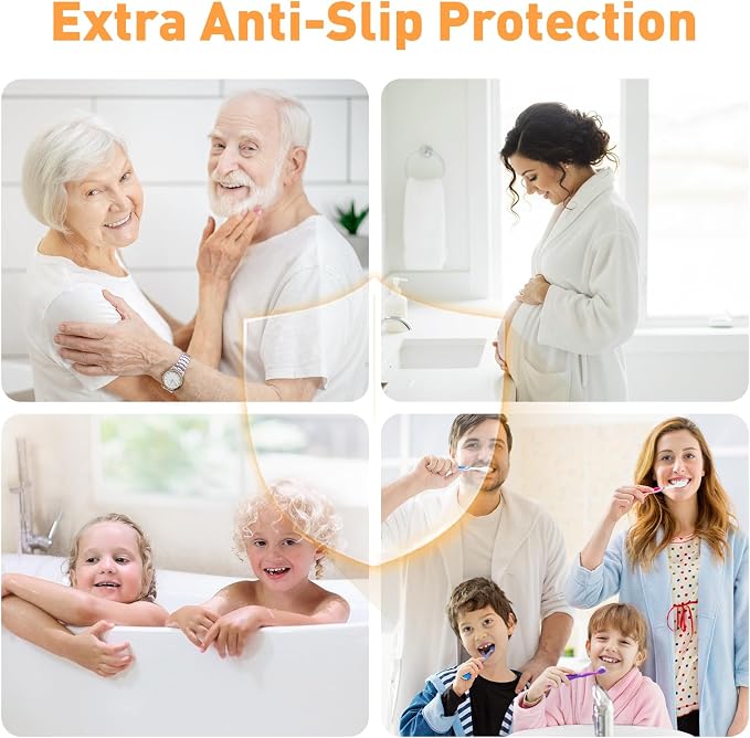 AGPTEK 36PCS Bathtub Non Slip Stickers, Anti-Slip Shower Strips - Image 4