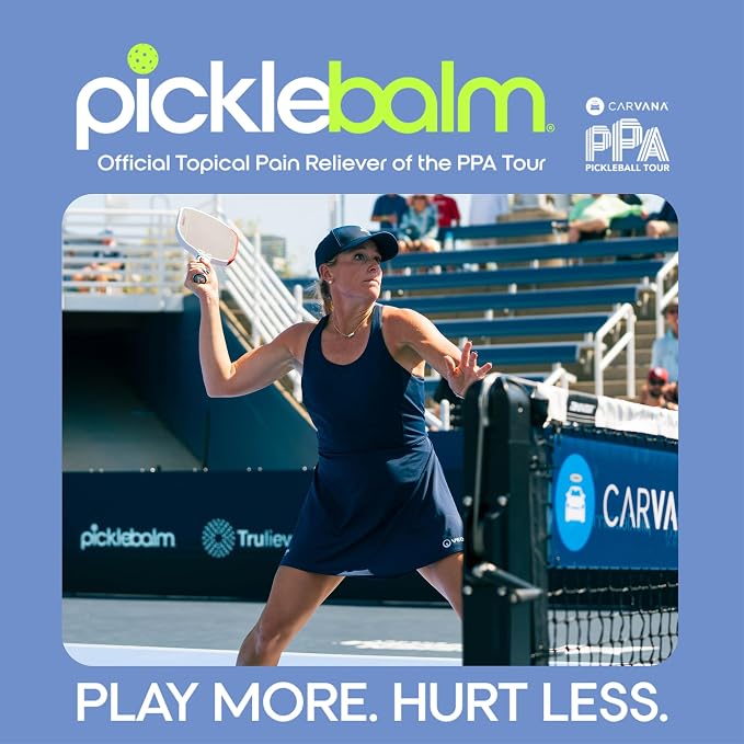 PickleBalm Pickleball In-Game Muscle Pain Relief Balm Stick - Image 7