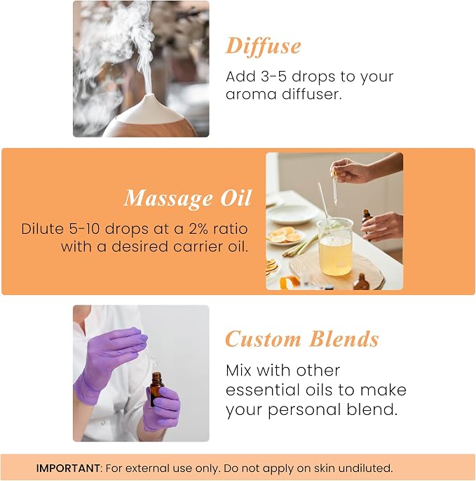 Handcraft Blends Orange Essential Oil – 1 Fl Oz – 100% Pure and Natural – - Image 5