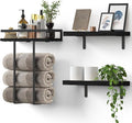 Towel Racks for Bathroom-Wall Mounted Floating Shelves for Wall Bathroom by Unknown