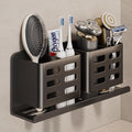 Aluminum Toothbrush Holder Self-Adhesive Hanging Bracket Shower Toothbrush by Unknown