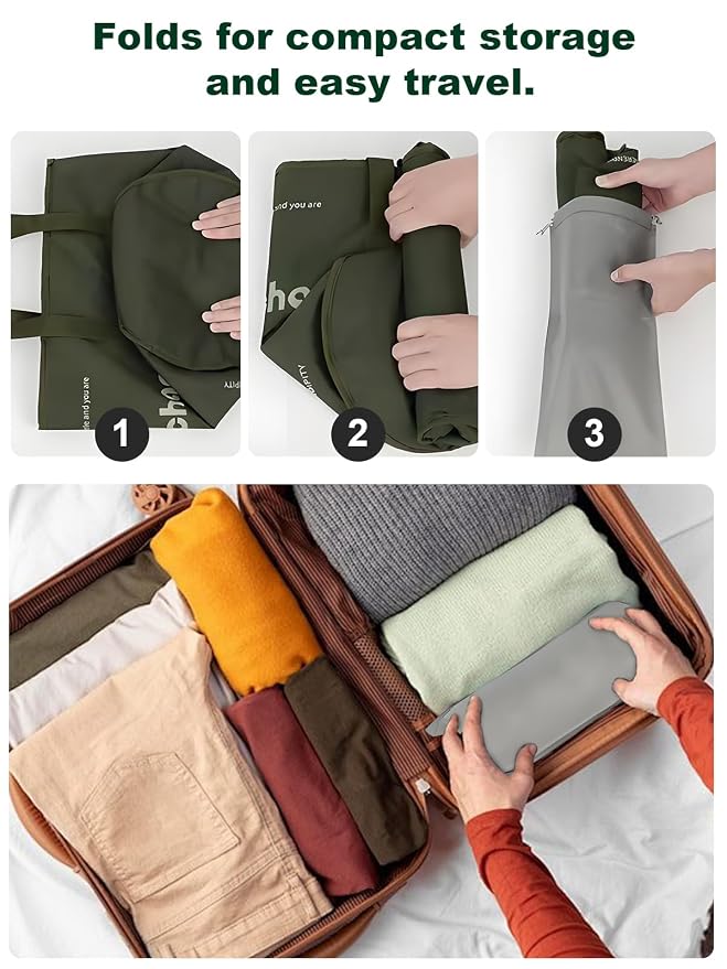 Foot Bath Basin Portable Travel Collapsible Foot Basin Folding Foot Bath Tub - Image 4