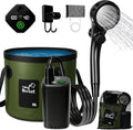 Portable Shower for Camping, 6000mAh Rechargeable Camp Shower Pump by Unknown
