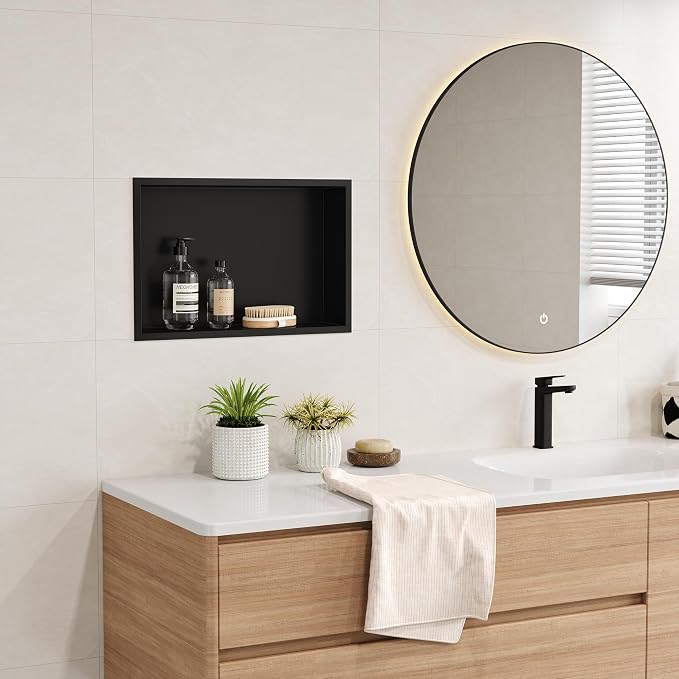 Neodrain Shower Niche, Insert Storage Shower Shelf, Stainless Steel Wall Niche - Image 6