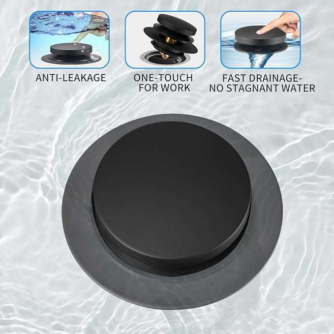 Bathtub Drain Stopper, Uxoz Universal Tub Stopper - Image 4