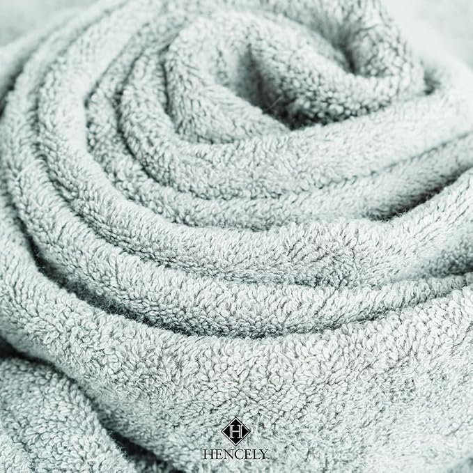 Hencely Premium Bath Towel Set of 4-28x58 Inches - Image 2