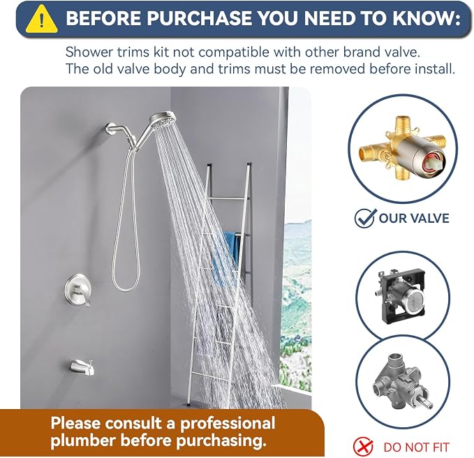 SHAMANDA Shower Faucet Set - Image 2