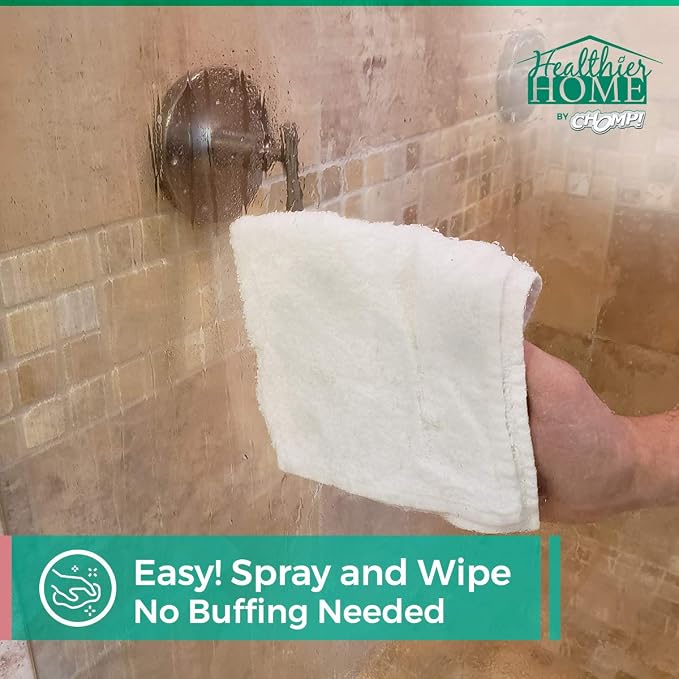 CHOMP! Shower Door Water Repellent: Healthier Home ShowerDoorMagic 6 in 1 Hard - Image 4
