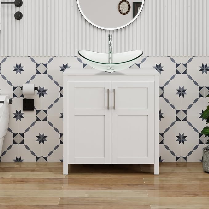 YOURLITE 30 Inches Traditional Bathroom Vanity Set - Image 2