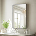 VooBang Bathroom Mirror 20x30 inch, Modern Round Corner Bathroom Vanity Mirror by VooBang