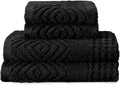 Texere 100% Organic Cotton Diamond Jacquard 700 GSM Luxury Bath Towel Sets by TexereSilk